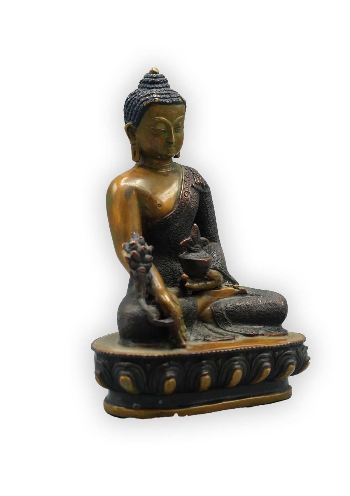 Healing Medicine Buddha Copper Statue